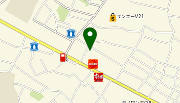 【予約制】akippa 我如古1-8-26駐車場の地図画像