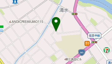 【予約制】akippa ピュアドーム日赤通り駐車場の地図画像