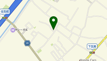 【予約制】akippa 泉佐野市下瓦屋3丁目ガレージ【シャッター付・B】の地図画像