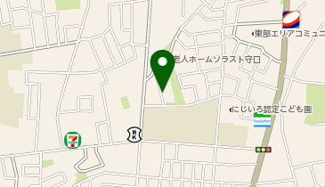 【予約制】akippa アサネパーク大久保町1丁目の地図画像