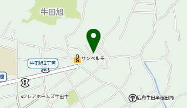 【予約制】akippa 牛田早稲田1-4-16駐車場の地図画像