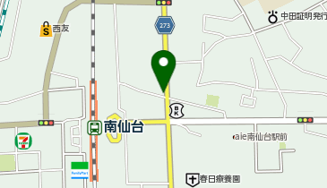 【予約制】akippa 南仙台駅徒歩2分駐車場の地図画像