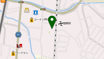 【予約制】akippa ☆駅近 中村ガレージ2 宇治市 大久保駅 新田駅の地図画像