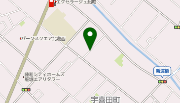 【予約制】akippa 宇喜田町1459☆アキッパ駐車場の地図画像