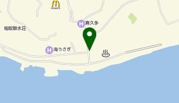 【予約制】akippa y shop稲取温泉場店駐車場の地図画像