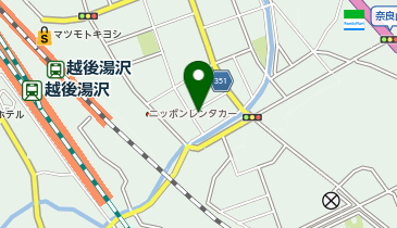 【予約制】akippa 越後湯沢駅東口 湯沢町1丁目駐車場の地図画像
