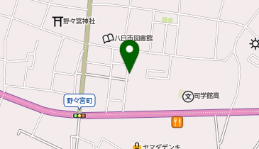 【予約制】akippa サントマンション八日市アキッパ駐車場の地図画像