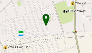 【予約制】akippa 東柏ヶ谷1丁目アキッパ駐車場の地図画像