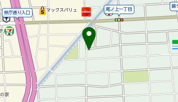 【予約制】akippa メルティングタッチ駐車場の地図画像
