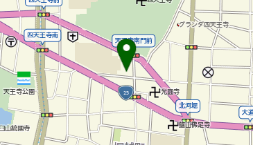 【予約制】akippa エスパレス天王寺の地図画像