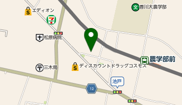 【予約制】akippa 三木町池戸駐車場(香大農学部 近)の地図画像