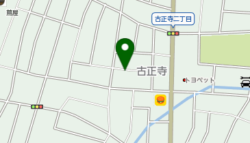 【予約制】akippa 古正寺2-107駐車場の地図画像