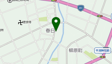 【予約制】akippa 春日1-7-8駐車場の地図画像