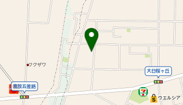 【予約制】akippa 大日桜ヶ丘幼稚園そば駐車場の地図画像