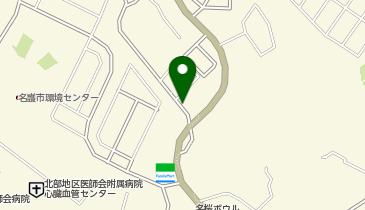 【予約制】akippa 宇茂佐1703-6駐車場の地図画像