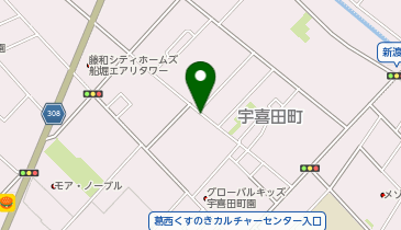 【予約制】akippa 宇喜田町1327-3 月極☆アキッパ駐車場の地図画像