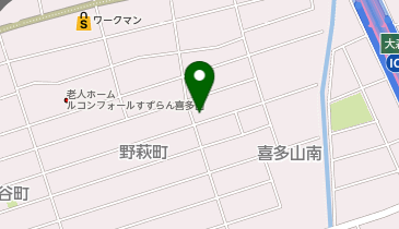 【予約制】akippa 砂利の地図画像