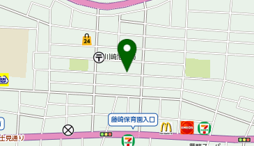 【予約制】akippa 旭町2丁目25-15▽アキッパ駐車場の地図画像