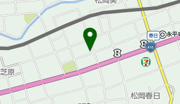 【予約制】akippa 《松岡西公園近く》葵駐車場の地図画像