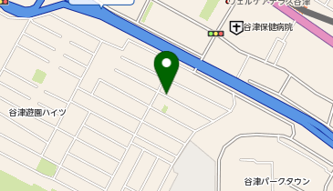 【予約制】akippa 谷津3丁目11-8 アキッパ駐車場の地図画像