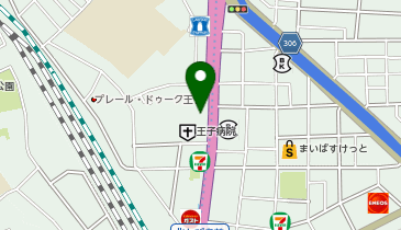 【予約制】akippa 第2昼川ビルバイク駐車場の地図画像