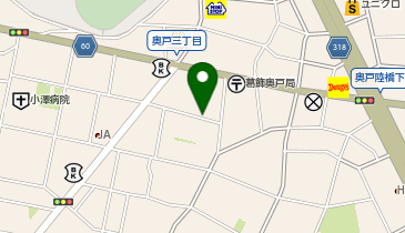 【予約制】akippa 奥戸3丁目10 ビニールハウス前☆アキッパ駐車場の地図画像