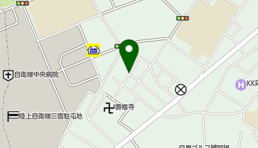 【予約制】akippa 上目黒5丁目1-6◎アキッパ駐車場の地図画像