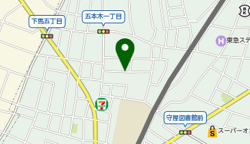 【予約制】akippa 五本木2丁目28-5◎アキッパ駐車場【2】の地図画像