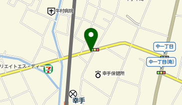 【予約制】akippa TOBU PARK幸手市中1丁目駐車場の地図画像