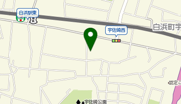 【予約制】akippa 白浜町ヤマサ木工駐車場の地図画像