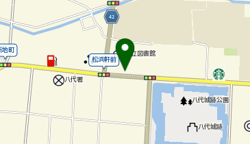 【予約制】akippa 八代市立図書館横駐車場【第38回やつしろ全国花火競技大会】の地図画像