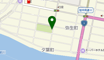 【予約制】akippa 西中州公園【第38回やつしろ全国花火競技大会】の地図画像