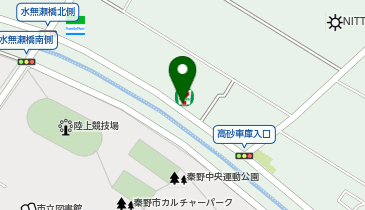 【予約制】akippa ダイナム神奈川秦野店 駐車場の地図画像