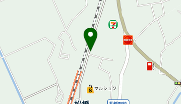 【予約制】akippa 松橋駅前駐車場の地図画像