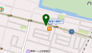 【予約制】akippa 霞城公園南門近く アキッパ駐車場【1】の地図画像