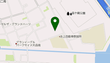 【予約制】akippa 大森南5丁目3-31▽アキッパ駐車場の地図画像
