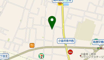 【予約制】akippa 貫井南町駐車場(軽専用)の地図画像