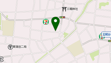 【予約制】akippa 大森中3丁目24-9▽アキッパ駐車場の地図画像