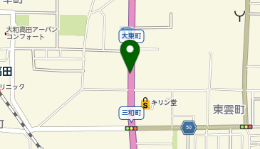 【予約制】akippa 大和高田市大東町駐車場の地図画像