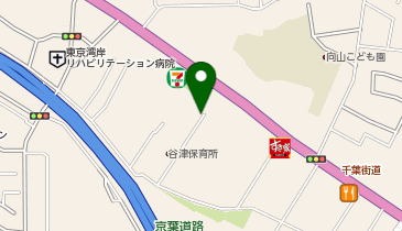 【予約制】akippa 谷津2丁目20-46 アキッパ駐車場の地図画像