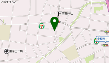 【予約制】akippa 大森中3丁目24-5▽アキッパ駐車場の地図画像