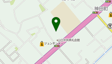 【予約制】akippa 楠木町駐車場(湯田温泉街-徒歩約10分、維新みらいふスタジアム-徒歩約30分)の地図画像