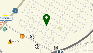 【予約制】akippa カーポート付、通谷駅から徒歩4分の地図画像