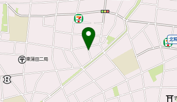 【予約制】akippa 大森中3丁目33-6▽アキッパ駐車場の地図画像