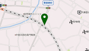 【予約制】akippa JR唐津線高架下町田駐車場7番の地図画像