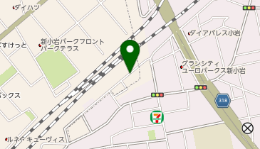 【予約制】akippa 新小岩4丁目45-8☆アキッパ駐車場の地図画像