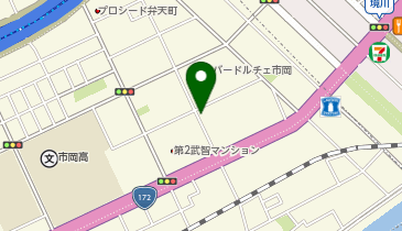 【予約制】akippa 【金曜日23:59まで利用可能】大阪市港区市岡元町1-6-23  セラタ駐車場の地図画像
