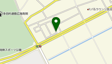 【予約制】akippa 長潟1208-8 南向 駐車場 2の地図画像