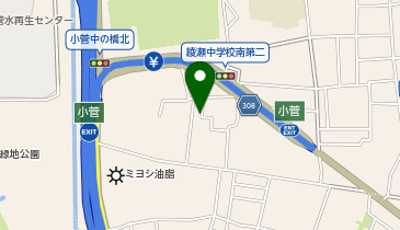 【予約制】akippa 小菅2丁目7 東宝冷機製作所☆アキッパ駐車場の地図画像