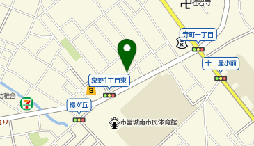 【予約制】akippa 泉野町1丁目駐車場の地図画像